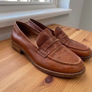 Madewell Brown Penny Loafers